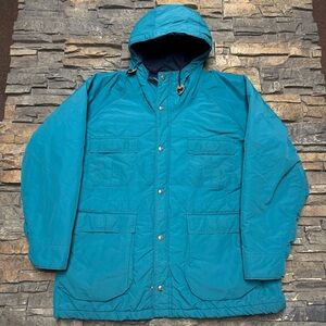LL Bean Baxter State Parka Jacket Womens XL Insulated Waterproof Hooded Full Zip